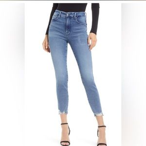 Good American Blue Ankle Jeans